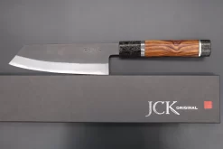 Custom Limited Edition, Hinoura White Steel No.1 Kurouchi Series HS1-8SP8 Bunka 165mm (6.4 Inch) -Knife Sale Shop hinoura bunka custom limited edition hinoura white steel no 1 kurouchi series hs1 8sp8 bunka 165mm 6 4 inch 44795792687387 scaled