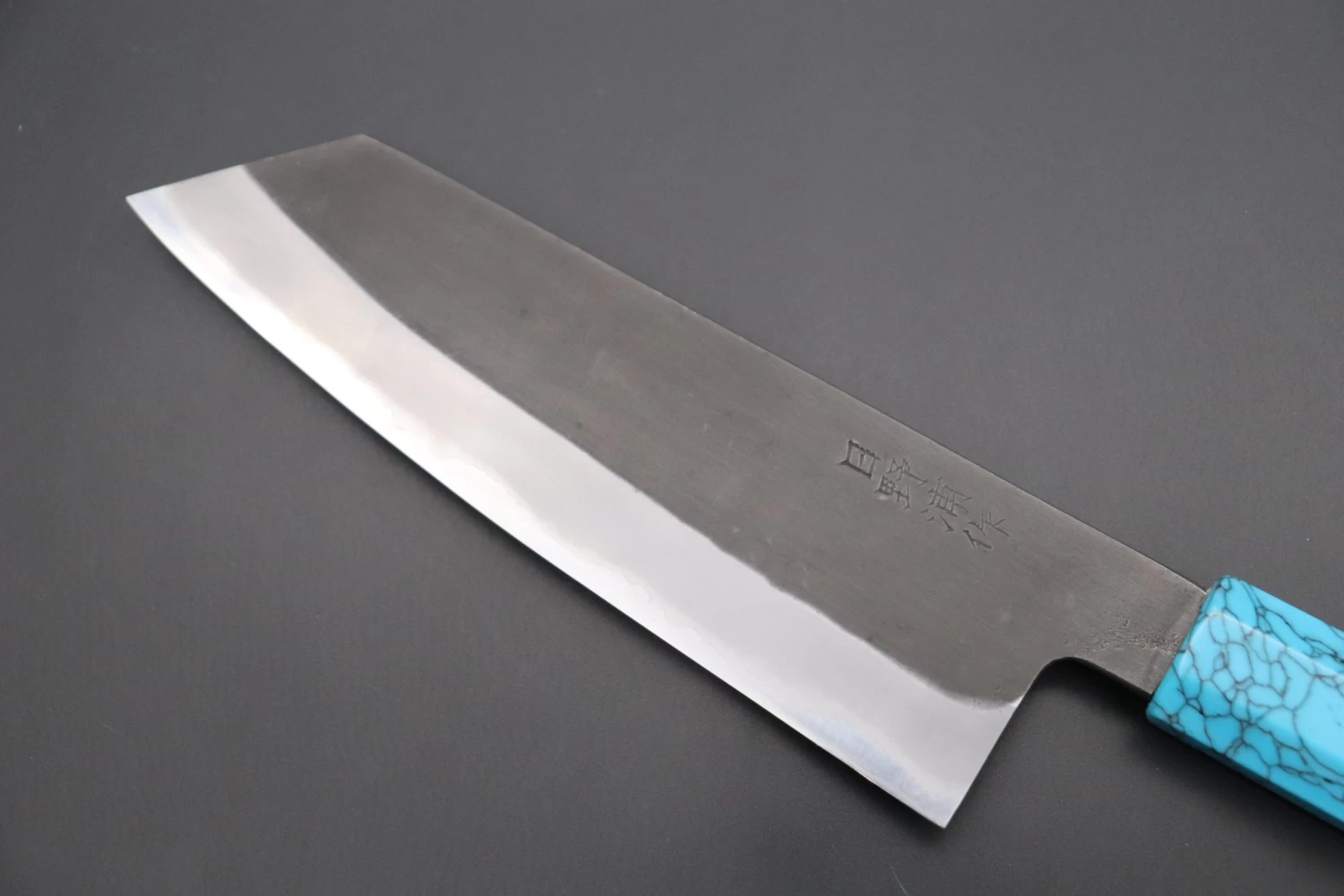 Custom Limited Edition, Hinoura White Steel No.1 Kurouchi Series HS1-8SP9 Bunka 165mm (6.4 Inch) 2 Custom Limited Edition, Hinoura White Steel No.1 Kurouchi Series HS1-8SP9 Bunka 165mm (6.4 Inch) - Image 2