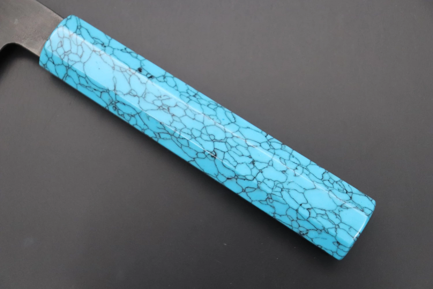 Custom Limited Edition, Hinoura White Steel No.1 Kurouchi Series HS1-8SP9 Bunka 165mm (6.4 Inch) 3 Custom Limited Edition, Hinoura White Steel No.1 Kurouchi Series HS1-8SP9 Bunka 165mm (6.4 Inch) - Image 3