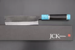 Custom Limited Edition, Hinoura White Steel No.1 Kurouchi Series HS1-5SP1 Nakiri 165mm (6.4 Inch) -Knife Sale Shop hinoura nakiri custom limited edition hinoura white steel no 1 kurouchi series hs1 5sp1 nakiri 165mm 6 4 inch 44763711406363 scaled
