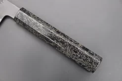 Custom Limited Edition, Hinoura White Steel No.1 Kurouchi Series HS1-5SP11 Nakiri 165mm (6.4 Inch) -Knife Sale Shop hinoura nakiri custom limited edition hinoura white steel no 1 kurouchi series hs1 5sp11 nakiri 165mm 6 4 inch 44763983020315 scaled