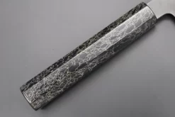 Custom Limited Edition, Hinoura White Steel No.1 Kurouchi Series HS1-5SP11 Nakiri 165mm (6.4 Inch) -Knife Sale Shop hinoura nakiri custom limited edition hinoura white steel no 1 kurouchi series hs1 5sp11 nakiri 165mm 6 4 inch 44763983380763 scaled