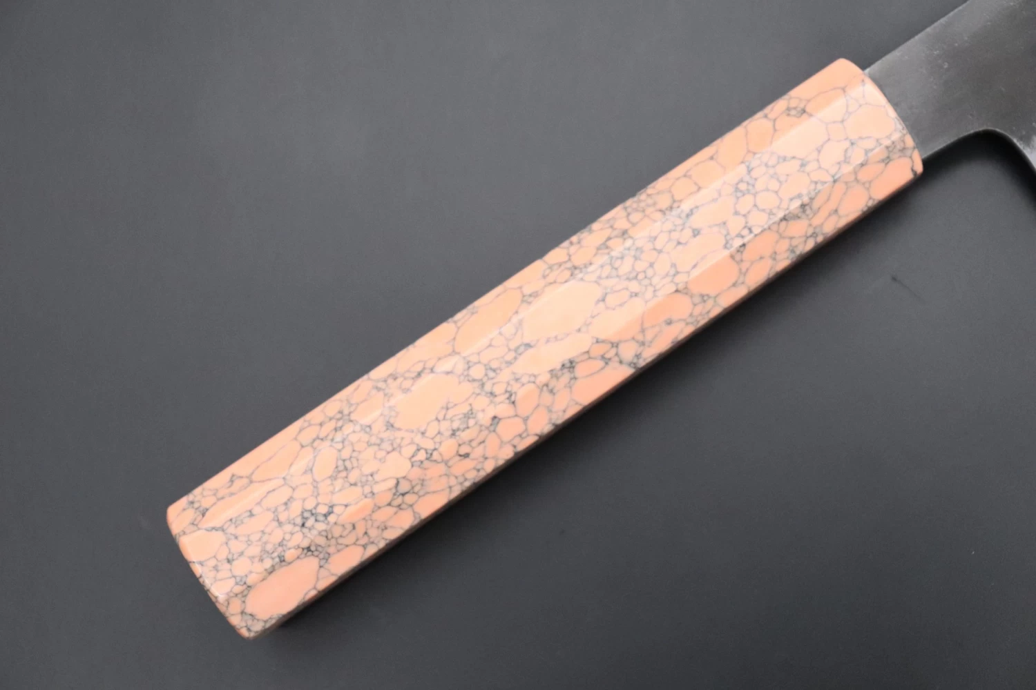 Custom Limited Edition, Hinoura White Steel No.1 Kurouchi Series HS1-5SP12 Nakiri 165mm (6.4 Inch) 8 Custom Limited Edition, Hinoura White Steel No.1 Kurouchi Series HS1-5SP12 Nakiri 165mm (6.4 Inch) - Image 8