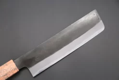 Custom Limited Edition, Hinoura White Steel No.1 Kurouchi Series HS1-5SP12 Nakiri 165mm (6.4 Inch) 15 Custom Limited Edition, Hinoura White Steel No.1 Kurouchi Series HS1-5SP12 Nakiri 165mm (6.4 Inch) -Knife Sale Shop hinoura nakiri custom limited edition hinoura white steel no 1 kurouchi series hs1 5sp12 nakiri 165mm 6 4 inch 44764010381595 scaled