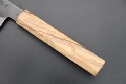 Custom Limited Edition, Hinoura White Steel No.1 Kurouchi Series HS1-5SP13 Nakiri 165mm (6.4 Inch) -Knife Sale Shop hinoura nakiri custom limited edition hinoura white steel no 1 kurouchi series hs1 5sp13 nakiri 165mm 6 4 inch 44764040036635 scaled