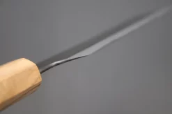 Custom Limited Edition, Hinoura White Steel No.1 Kurouchi Series HS1-5SP13 Nakiri 165mm (6.4 Inch) -Knife Sale Shop hinoura nakiri custom limited edition hinoura white steel no 1 kurouchi series hs1 5sp13 nakiri 165mm 6 4 inch 44764040134939 scaled