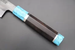 Custom Limited Edition, Hinoura White Steel No.1 Kurouchi Series HS1-5SP2 Nakiri 165mm (6.4 Inch) -Knife Sale Shop hinoura nakiri custom limited edition hinoura white steel no 1 kurouchi series hs1 5sp2 nakiri 165mm 6 4 inch 44763754758427 scaled