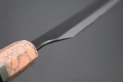 Custom Limited Edition, Hinoura White Steel No.1 Kurouchi Series HS1-5SP3 Nakiri 165mm (6.4 Inch) -Knife Sale Shop hinoura nakiri custom limited edition hinoura white steel no 1 kurouchi series hs1 5sp3 nakiri 165mm 6 4 inch 44763767734555 scaled