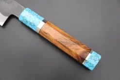 Custom Limited Edition, Hinoura White Steel No.1 Kurouchi Series HS1-5SP5 Nakiri 165mm (6.4 Inch) -Knife Sale Shop hinoura nakiri custom limited edition hinoura white steel no 1 kurouchi series hs1 5sp5 nakiri 165mm 6 4 inch 44763820228891 scaled