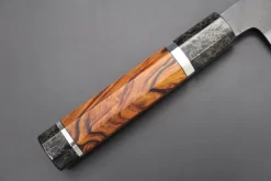 Custom Limited Edition, Hinoura White Steel No.1 Kurouchi Series HS1-5SP7 Nakiri 165mm (6.4 Inch) -Knife Sale Shop hinoura nakiri custom limited edition hinoura white steel no 1 kurouchi series hs1 5sp7 nakiri 165mm 6 4 inch 44763861090587 scaled