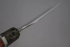 Custom Limited Edition, Hinoura White Steel No.1 Kurouchi Series HS1-5SP8 Nakiri 165mm (6.4 Inch) -Knife Sale Shop hinoura nakiri custom limited edition hinoura white steel no 1 kurouchi series hs1 5sp8 nakiri 165mm 6 4 inch 44763884388635 scaled