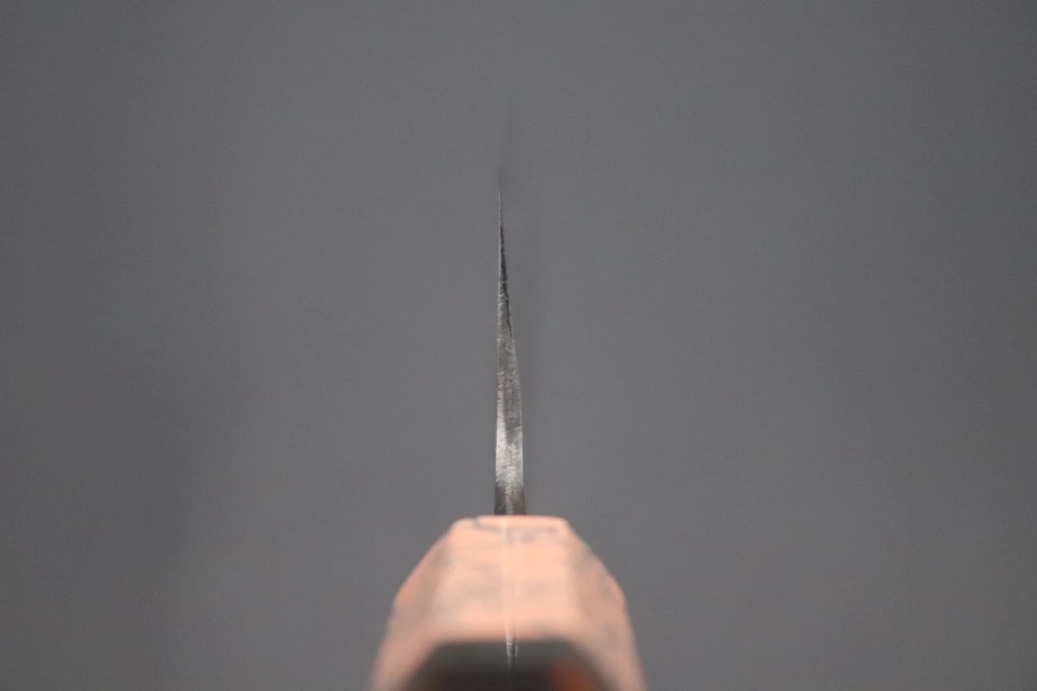 Custom Limited Edition, Hinoura White Steel No.1 Kurouchi Series HS1-5SP9 Nakiri 165mm (6.4 Inch) 4 Custom Limited Edition, Hinoura White Steel No.1 Kurouchi Series HS1-5SP9 Nakiri 165mm (6.4 Inch) - Image 4