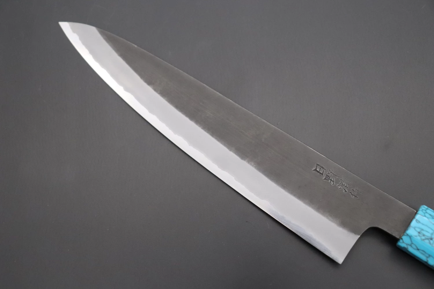 Custom Limited Edition, Hinoura White Steel No.1 Kurouchi Series HS1-6SP1 Wa Gyuto 210mm (8.2 Inch) 2 Custom Limited Edition, Hinoura White Steel No.1 Kurouchi Series HS1-6SP1 Wa Gyuto 210mm (8.2 Inch) - Image 2