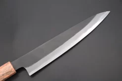 Custom Limited Edition, Hinoura White Steel No.1 Kurouchi Series HS1-6SP10 Wa Gyuto 210mm (8.2 Inch) -Knife Sale Shop hinoura wa gyuto custom limited edition hinoura white steel no 1 kurouchi series hs1 6sp10 wa gyuto 210mm 8 2 inch 44775024394523 scaled