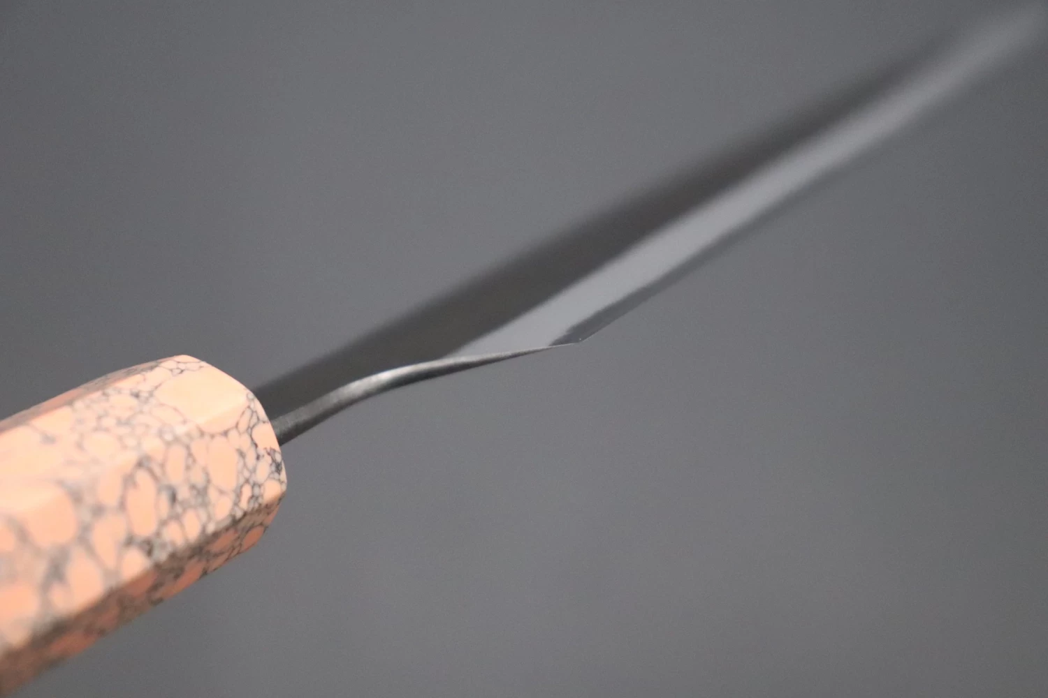 Custom Limited Edition, Hinoura White Steel No.1 Kurouchi Series HS1-6SP11 Wa Gyuto 210mm (8.2 Inch) 5 Custom Limited Edition, Hinoura White Steel No.1 Kurouchi Series HS1-6SP11 Wa Gyuto 210mm (8.2 Inch) - Image 5