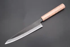 Custom Limited Edition, Hinoura White Steel No.1 Kurouchi Series HS1-6SP11 Wa Gyuto 210mm (8.2 Inch)