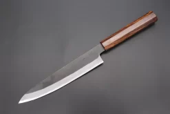 Custom Limited Edition, Hinoura White Steel No.1 Kurouchi Series HS1-6SP14 Wa Gyuto 210mm (8.2 Inch)
