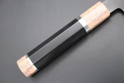 Custom Limited Edition, Hinoura White Steel No.1 Kurouchi Series HS1-6SP3 Wa Gyuto 210mm (8.2 Inch) -Knife Sale Shop hinoura wa gyuto custom limited edition hinoura white steel no 1 kurouchi series hs1 6sp3 wa gyuto 210mm 8 2 inch 44774554206491 scaled