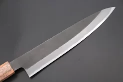 Custom Limited Edition, Hinoura White Steel No.1 Kurouchi Series HS1-6SP3 Wa Gyuto 210mm (8.2 Inch) -Knife Sale Shop hinoura wa gyuto custom limited edition hinoura white steel no 1 kurouchi series hs1 6sp3 wa gyuto 210mm 8 2 inch 44774554304795 scaled