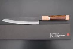 Custom Limited Edition, Hinoura White Steel No.1 Kurouchi Series HS1-6SP6 Wa Gyuto 210mm (8.2 Inch) -Knife Sale Shop hinoura wa gyuto custom limited edition hinoura white steel no 1 kurouchi series hs1 6sp6 wa gyuto 210mm 8 2 inch 44774686916891 scaled