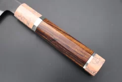 Custom Limited Edition, Hinoura White Steel No.1 Kurouchi Series HS1-6SP6 Wa Gyuto 210mm (8.2 Inch) -Knife Sale Shop hinoura wa gyuto custom limited edition hinoura white steel no 1 kurouchi series hs1 6sp6 wa gyuto 210mm 8 2 inch 44774687408411 scaled
