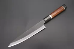 Custom Limited Edition, Hinoura White Steel No.1 Kurouchi Series HS1-6SP7 Wa Gyuto 210mm (8.2 Inch)