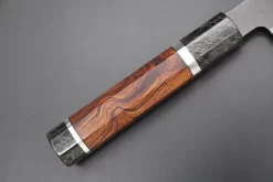 Custom Limited Edition, Hinoura White Steel No.1 Kurouchi Series HS1-6SP7 Wa Gyuto 210mm (8.2 Inch) -Knife Sale Shop hinoura wa gyuto custom limited edition hinoura white steel no 1 kurouchi series hs1 6sp7 wa gyuto 210mm 8 2 inch 44774840041755 scaled