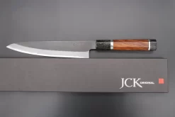 Custom Limited Edition, Hinoura White Steel No.1 Kurouchi Series HS1-6SP7 Wa Gyuto 210mm (8.2 Inch) -Knife Sale Shop hinoura wa gyuto custom limited edition hinoura white steel no 1 kurouchi series hs1 6sp7 wa gyuto 210mm 8 2 inch 44774840303899 scaled