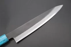 Custom Limited Edition, Hinoura White Steel No.1 Kurouchi Series HS1-6SP8 Wa Gyuto 210mm (8.2 Inch) -Knife Sale Shop hinoura wa gyuto custom limited edition hinoura white steel no 1 kurouchi series hs1 6sp8 wa gyuto 210mm 8 2 inch 44774962004251 scaled