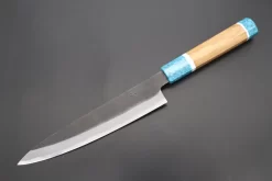 Custom Limited Edition, Hinoura White Steel No.1 Kurouchi Series HS1-6SP8 Wa Gyuto 210mm (8.2 Inch)