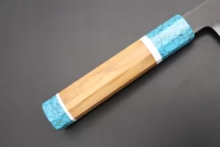 Custom Limited Edition, Hinoura White Steel No.1 Kurouchi Series HS1-6SP8 Wa Gyuto 210mm (8.2 Inch) -Knife Sale Shop hinoura wa gyuto custom limited edition hinoura white steel no 1 kurouchi series hs1 6sp8 wa gyuto 210mm 8 2 inch 44774962692379 scaled