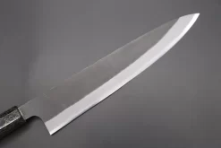 Custom Limited Edition, Hinoura White Steel No.1 Kurouchi Series HS1-7SP3 Wa Gyuto 240mm (9.4 Inch) -Knife Sale Shop hinoura wa gyuto custom limited edition hinoura white steel no 1 kurouchi series hs1 7sp3 wa gyuto 240mm 9 4 inch 44775490519323 scaled