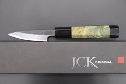 Custom Limited Edition, Hinoura White Steel No.1 Kurouchi Series HS1-1SP2 Wa Paring 80mm (3.1 Inch) -Knife Sale Shop hinoura wa paring custom limited edition hinoura white steel no 1 kurouchi series hs1 1sp2 wa paring 80mm 3 1 inch 44747813355803 scaled