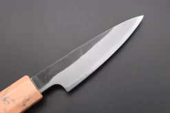 Custom Limited Edition, Hinoura White Steel No.1 Kurouchi Series HS1-1SP3 Wa Paring 80mm (3.1 Inch) -Knife Sale Shop hinoura wa paring custom limited edition hinoura white steel no 1 kurouchi series hs1 1sp3 wa paring 80mm 3 1 inch 44747868340507 scaled