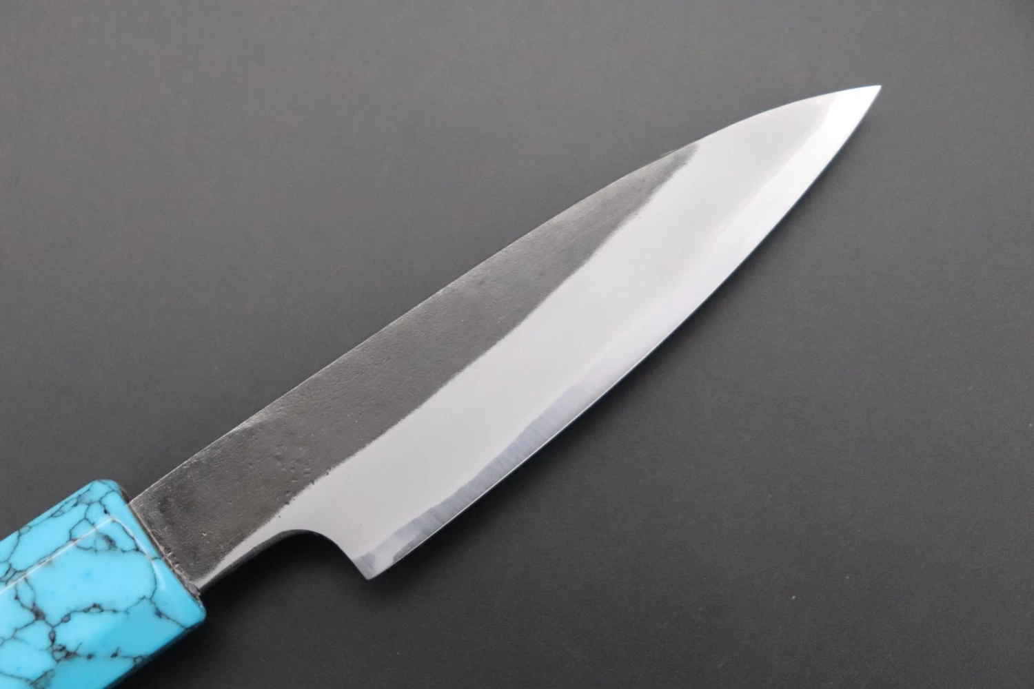 Custom Limited Edition, Hinoura White Steel No.1 Kurouchi Series HS1-1SP4 Wa Paring 80mm (3.1 Inch) 8 Custom Limited Edition, Hinoura White Steel No.1 Kurouchi Series HS1-1SP4 Wa Paring 80mm (3.1 Inch) - Image 8