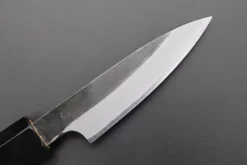 Custom Limited Edition, Hinoura White Steel No.1 Kurouchi Series HS1-1SP5 Wa Paring 80mm (3.1 Inch) -Knife Sale Shop hinoura wa paring custom limited edition hinoura white steel no 1 kurouchi series hs1 1sp5 wa paring 80mm 3 1 inch 44747936366875 scaled