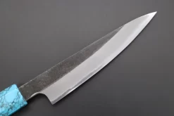 Custom Limited Edition, Hinoura White Steel No.1 Kurouchi Series HS1-2SP2 Wa Petty 120mm (4.7 Inch) -Knife Sale Shop hinoura wa petty custom limited edition hinoura white steel no 1 kurouchi series hs1 2sp2 wa petty 120mm 4 7 inch 44748241404187 scaled