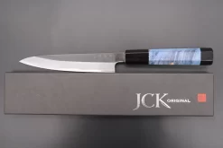 Custom Limited Edition, Hinoura White Steel No.1 Kurouchi Series HS1-3SP2 Wa Petty 150mm (5.9 Inch) -Knife Sale Shop hinoura wa petty custom limited edition hinoura white steel no 1 kurouchi series hs1 3sp2 wa petty 150mm 5 9 inch 44748375589147 scaled