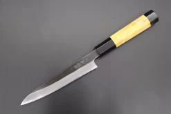 Custom Limited Edition, Hinoura White Steel No.1 Kurouchi Series HS1-3SP4 Wa Petty 150mm (5.9 Inch)
