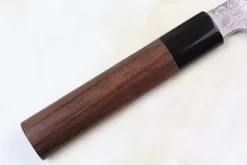 Tsukasa Hinoura Custom Knife ATS-34 Damascus Petty 105mm (4.1 Inch, TH-7) -Knife Sale Shop hinoura wa petty tsukasa hinoura custom knife ats 34 damascus petty 105mm 4 1 inch th 7 14286866350177 scaled