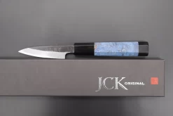 Custom Limited Edition, Hinoura White Steel No.1 Kurouchi Series HS1-1SP1 Wa Paring 80mm (3.1 Inch) -Knife Sale Shop hinoura wa santoku custom limited edition hinoura white steel no 1 kurouchi series hs1 1sp1 wa paring 80mm 3 1 inch 44747773411611 scaled