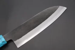 Custom Limited Edition, Hinoura White Steel No.1 Kurouchi Series HS1-4SP10 Wa Santoku 165mm (6.4 Inch) -Knife Sale Shop hinoura wa santoku custom limited edition hinoura white steel no 1 kurouchi series hs1 4sp10 wa santoku 165mm 6 4 inch 44763422228763 scaled