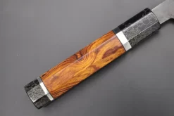 Custom Limited Edition, Hinoura White Steel No.1 Kurouchi Series HS1-4SP11 Wa Santoku 165mm (6.4 Inch) -Knife Sale Shop hinoura wa santoku custom limited edition hinoura white steel no 1 kurouchi series hs1 4sp11 wa santoku 165mm 6 4 inch 44763448377627 scaled