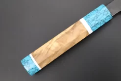 Custom Limited Edition, Hinoura White Steel No.1 Kurouchi Series HS1-4SP12 Wa Santoku 165mm (6.4 Inch) -Knife Sale Shop hinoura wa santoku custom limited edition hinoura white steel no 1 kurouchi series hs1 4sp12 wa santoku 165mm 6 4 inch 44763477639451 scaled