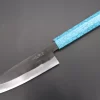 Custom Limited Edition, Hinoura White Steel No.1 Kurouchi Series HS1-4SP13 Wa Santoku 165mm (6.4 Inch)