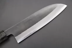 Custom Limited Edition, Hinoura White Steel No.1 Kurouchi Series HS1-4SP14 Wa Santoku 165mm (6.4 Inch) 15 Custom Limited Edition, Hinoura White Steel No.1 Kurouchi Series HS1-4SP14 Wa Santoku 165mm (6.4 Inch) -Knife Sale Shop hinoura wa santoku custom limited edition hinoura white steel no 1 kurouchi series hs1 4sp14 wa santoku 165mm 6 4 inch 44763528954139 scaled