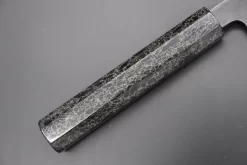 Custom Limited Edition, Hinoura White Steel No.1 Kurouchi Series HS1-4SP14 Wa Santoku 165mm (6.4 Inch) 16 Custom Limited Edition, Hinoura White Steel No.1 Kurouchi Series HS1-4SP14 Wa Santoku 165mm (6.4 Inch) -Knife Sale Shop hinoura wa santoku custom limited edition hinoura white steel no 1 kurouchi series hs1 4sp14 wa santoku 165mm 6 4 inch 44763529117979 scaled