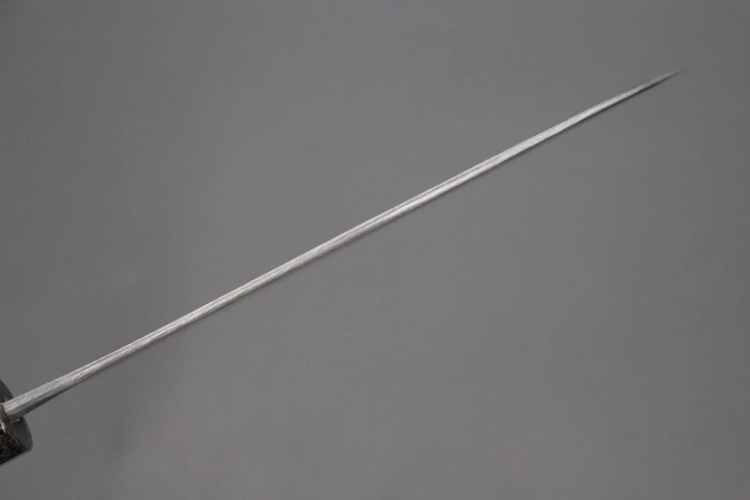 Custom Limited Edition, Hinoura White Steel No.1 Kurouchi Series HS1-4SP14 Wa Santoku 165mm (6.4 Inch) 6 Custom Limited Edition, Hinoura White Steel No.1 Kurouchi Series HS1-4SP14 Wa Santoku 165mm (6.4 Inch) - Image 6