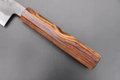 Custom Limited Edition, Hinoura White Steel No.1 Kurouchi Series HS1-4SP16 Wa Santoku 165mm (6.4 Inch) -Knife Sale Shop hinoura wa santoku custom limited edition hinoura white steel no 1 kurouchi series hs1 4sp16 wa santoku 165mm 6 4 inch 44763630862619 scaled