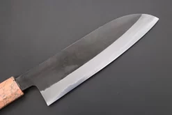 Custom Limited Edition, Hinoura White Steel No.1 Kurouchi Series HS1-4SP2 Wa Santoku 165mm (6.4 Inch) -Knife Sale Shop hinoura wa santoku custom limited edition hinoura white steel no 1 kurouchi series hs1 4sp2 wa santoku 165mm 6 4 inch 44763238039835 scaled